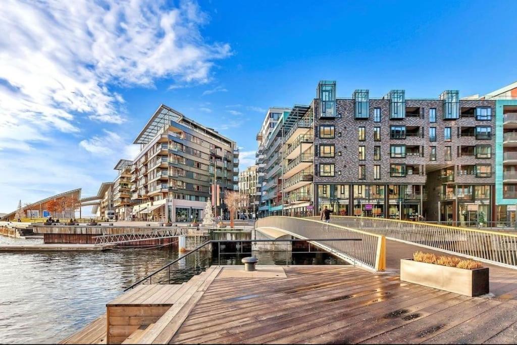 Apartmán Tjuvholmen - Sjoside Hjem Oslo Exteriér fotografie